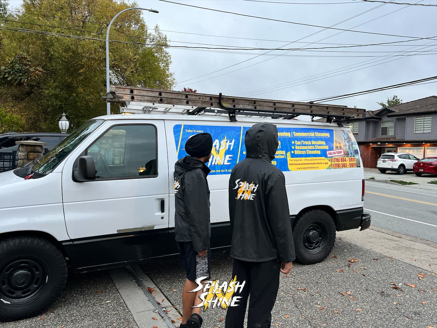 Splash n shine van